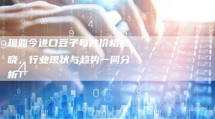 现如今进口豆子每吨价格揭晓，行业现状与趋势一同分析！